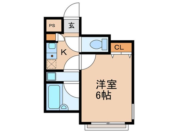 タウンハウス百人町の物件間取画像